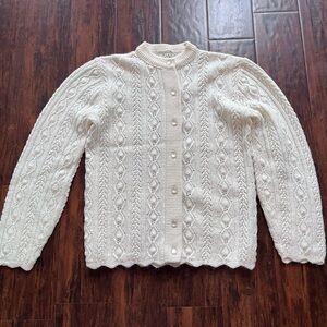 Womens Vintage Cardigan Sweater